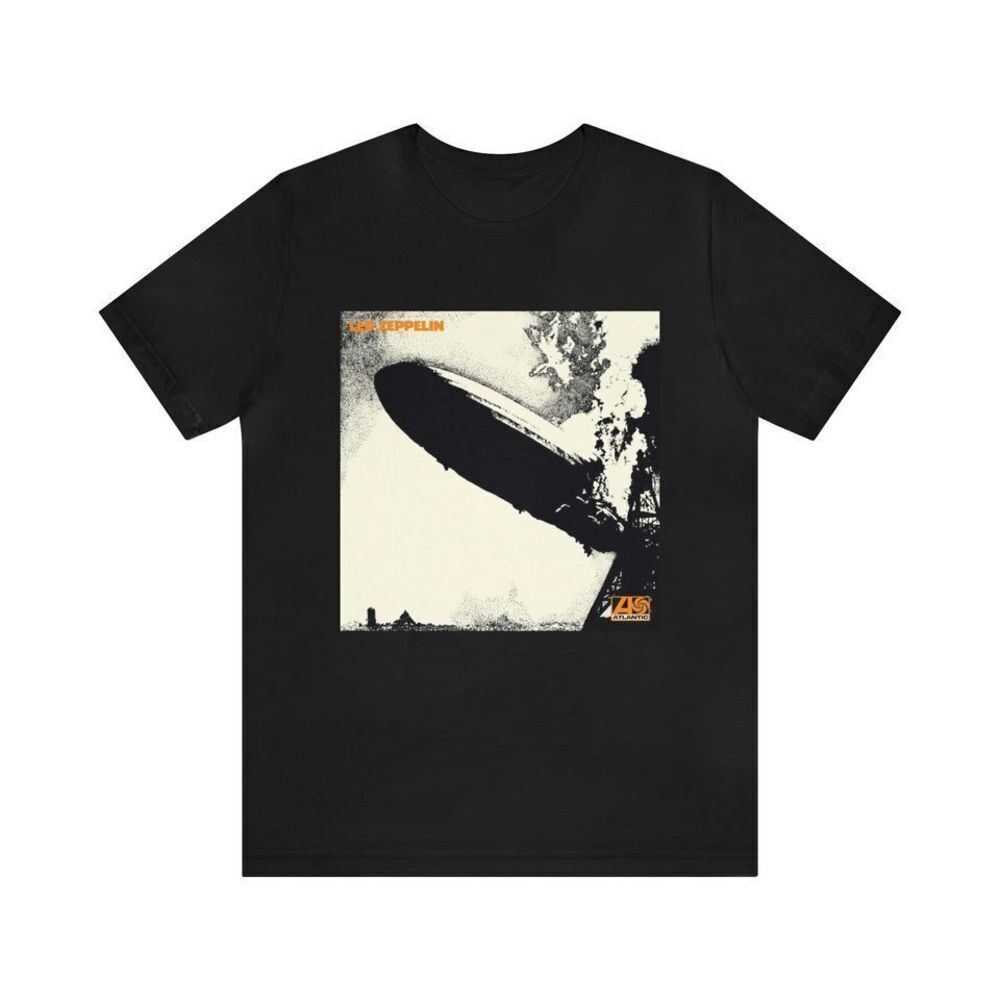 Led Zeppelin Classic Rock Band Logo Vintage Inspired Music Fan T-Shirt